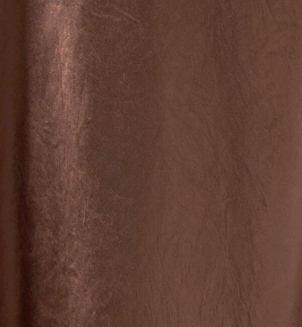 UNITED ARROWS green label relaxing「サテン ナロー スカート」|フレア|