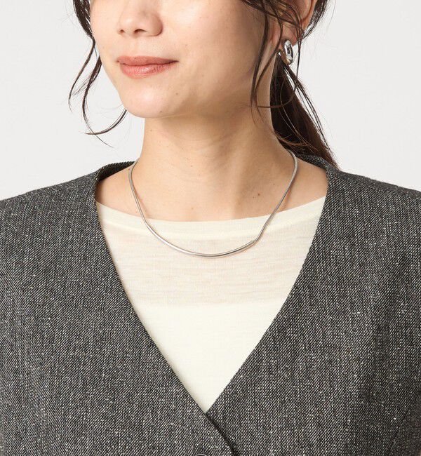 UNITED ARROWS green label relaxing「メランジツイル ジレ -ウォッシャブル-」|ベスト・ジレ|