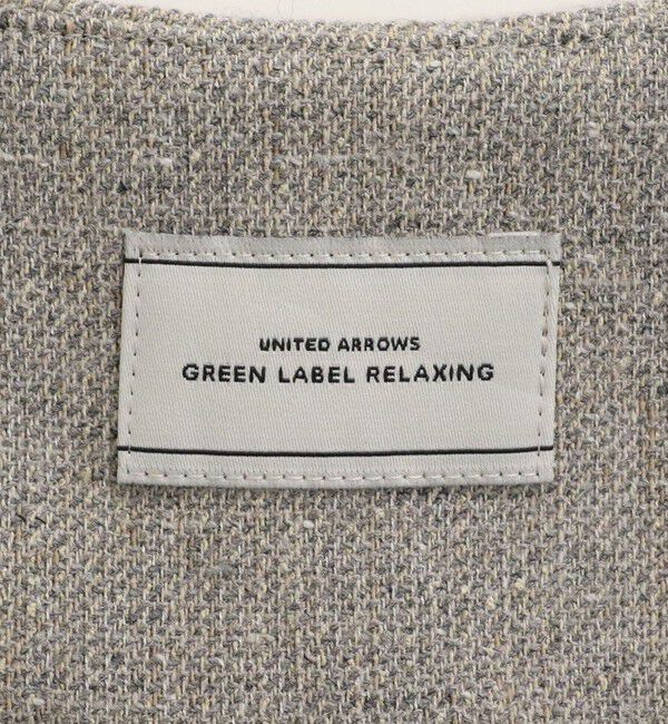 UNITED ARROWS green label relaxing「メランジツイル ジレ -ウォッシャブル-」|ベスト・ジレ|