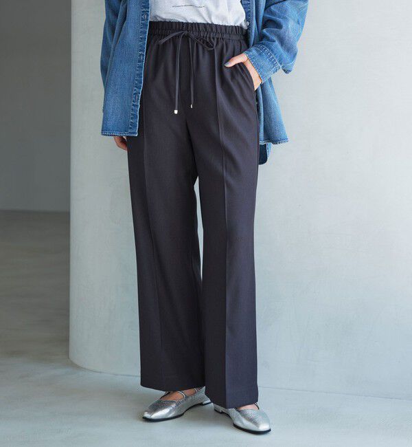 UNITED ARROWS green label relaxing「ニーハイフレアパンツ ［size SHORT/TALLあり］」|その他|