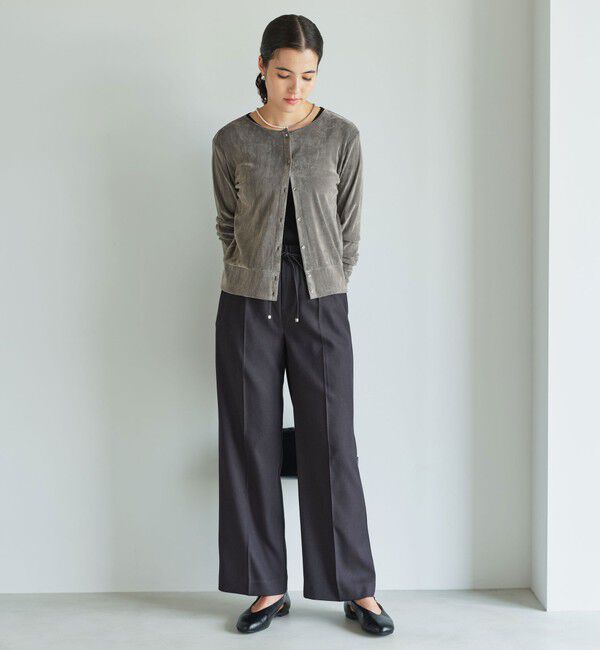 UNITED ARROWS green label relaxing「ニーハイフレアパンツ ［size SHORT/TALLあり］」|その他|