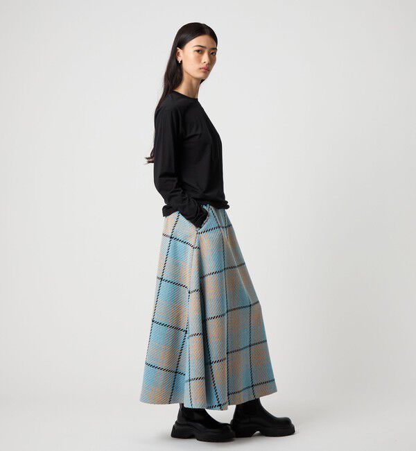 EMMEL REFINES「＜EMMEL REFINES＞EM クルーネック ロングスリーブ Tシャツ」|Tシャツ・カットソー|