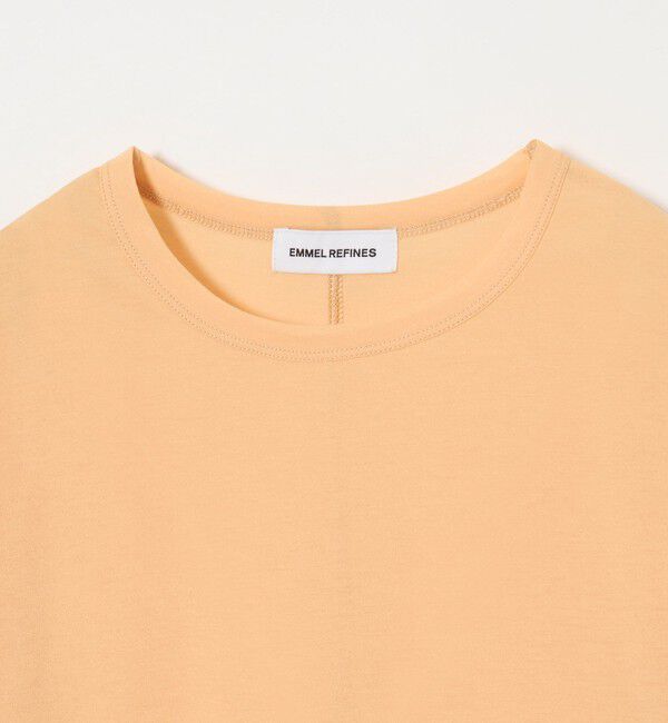 EMMEL REFINES「＜EMMEL REFINES＞EM クルーネック ロングスリーブ Tシャツ」|Tシャツ・カットソー|
