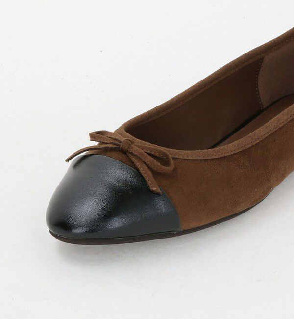 UNITED ARROWS green label relaxing「ラウンド バレエシューズ 撥水」|パンプス|