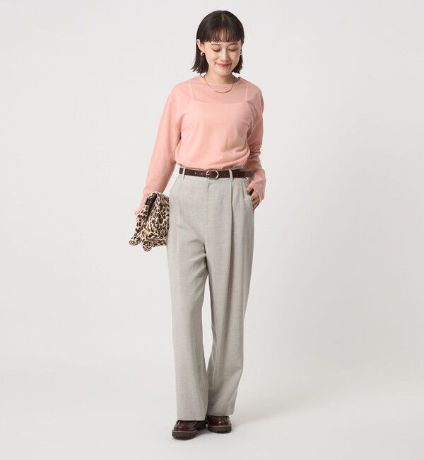 UNITED ARROWS green label relaxing「シアー ロングスリーブ Tシャツ」|Tシャツ・カットソー|