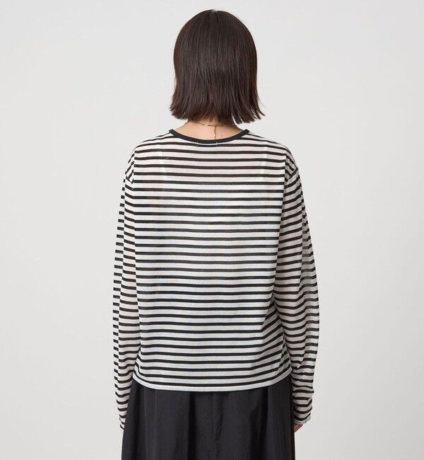 UNITED ARROWS green label relaxing「シアー ロングスリーブ Tシャツ」|Tシャツ・カットソー|