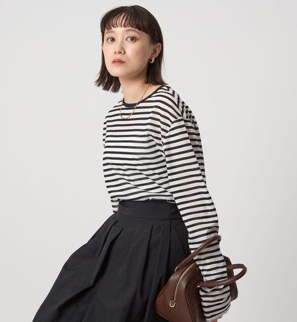 UNITED ARROWS green label relaxing「シアー ロングスリーブ Tシャツ」|Tシャツ・カットソー|