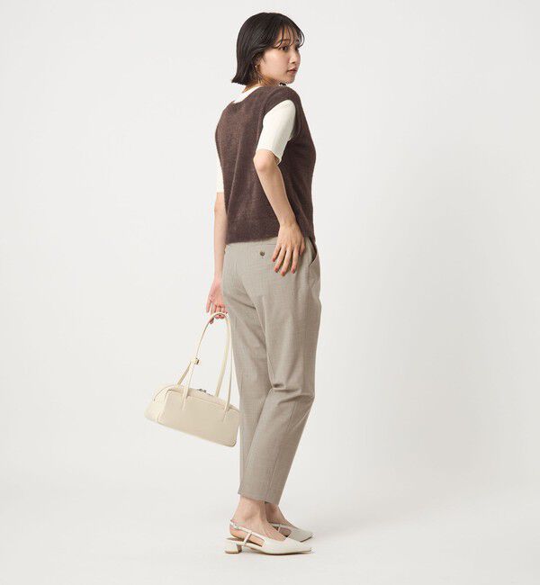 UNITED ARROWS green label relaxing「カチリラ テーパード パンツ -ウォッシャブル・ストレッチ-」|スラックス|