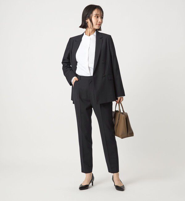 UNITED ARROWS green label relaxing「カチリラ テーパード パンツ -ウォッシャブル・ストレッチ-」|スラックス|