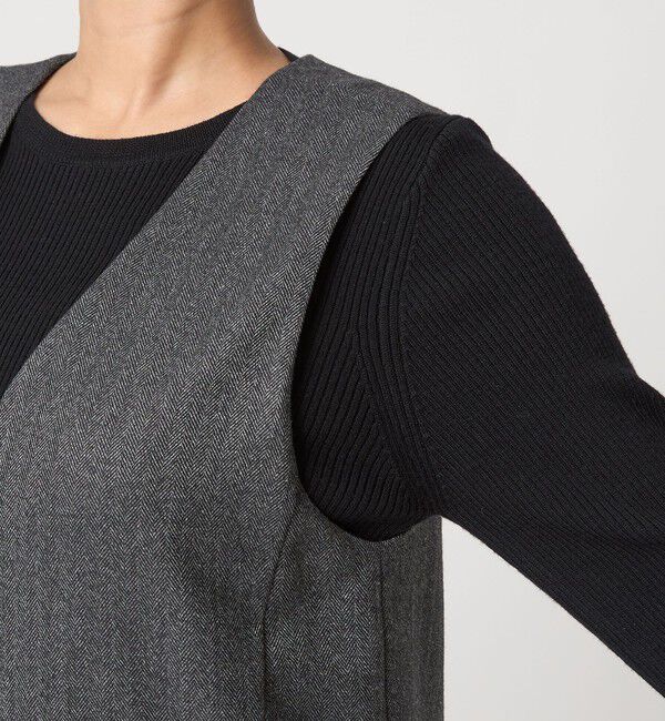 UNITED ARROWS green label relaxing「ホームスパン ジャンパースカート ストレッチ」|ジャンパースカート|