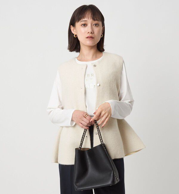 UNITED ARROWS green label relaxing「FOXブレンド セッケツ ニット ジレ」|ベスト・ジレ|