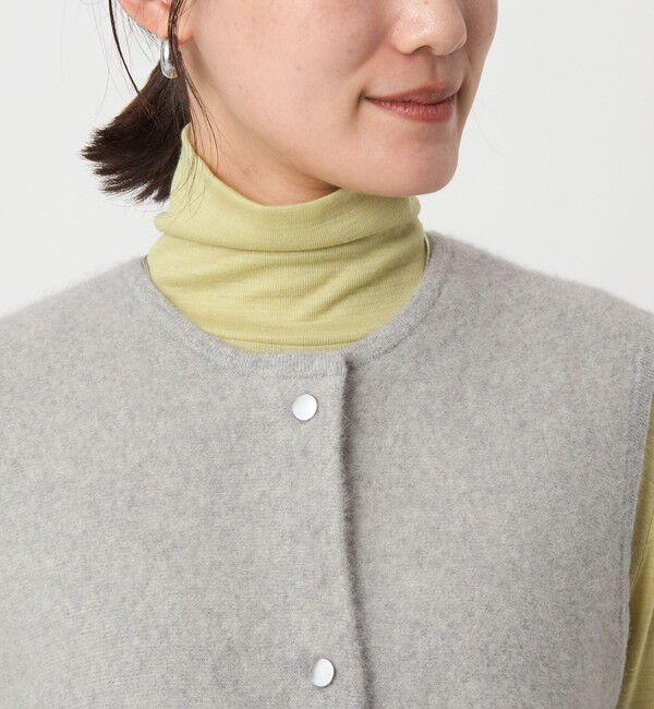 UNITED ARROWS green label relaxing「FOXブレンド セッケツ ニット ジレ」|ベスト・ジレ|