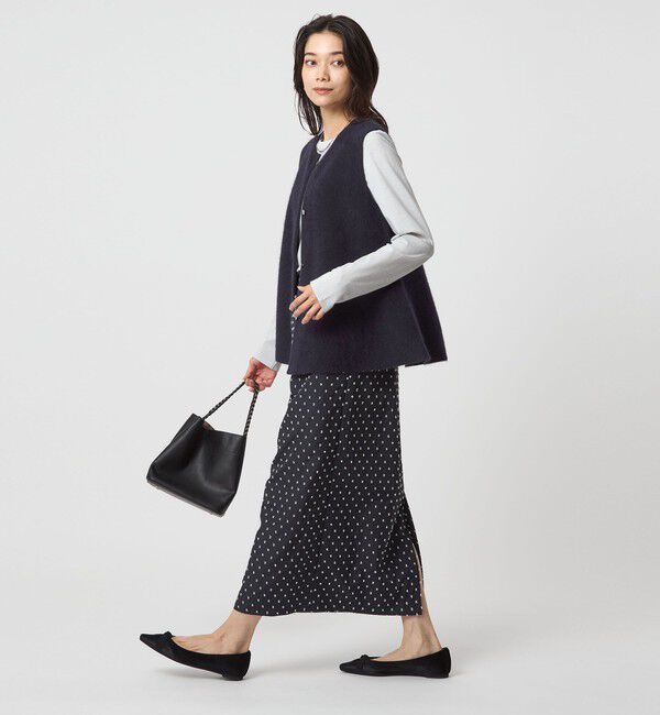 UNITED ARROWS green label relaxing「FOXブレンド セッケツ ニット ジレ」|ベスト・ジレ|