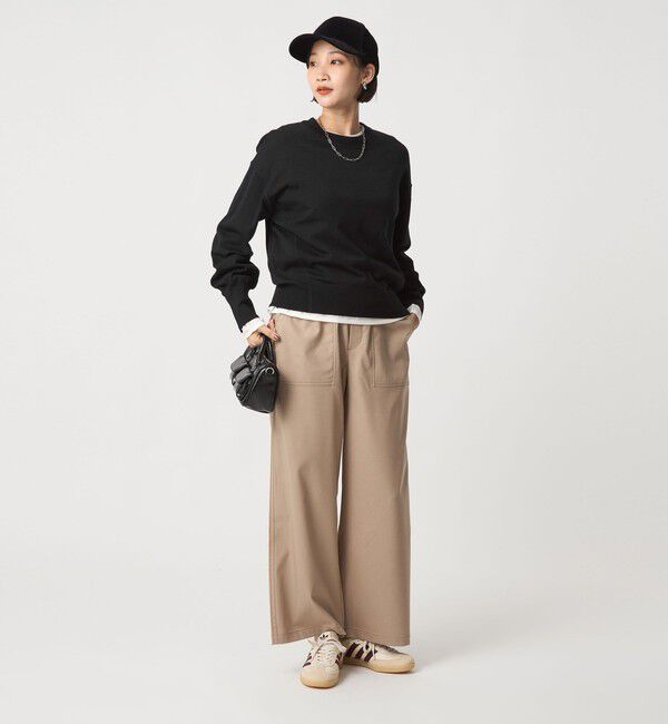 UNITED ARROWS green label relaxing「エブリニット クルーネック ウォッシャブル」|ニット・セーター|