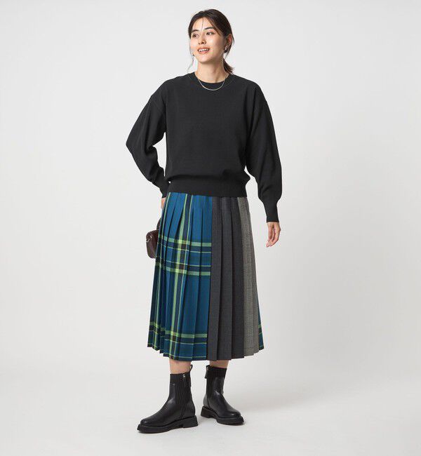 UNITED ARROWS green label relaxing「パフニット プルオーバー ウォッシャブル」|ニット・セーター|