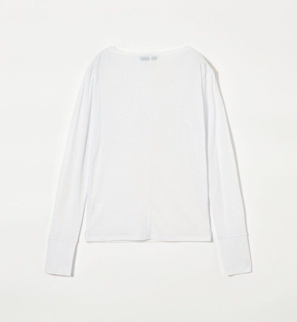 EMMEL REFINES「＜EMMEL REFINES＞EM テレコ ボートネック ロングスリーブ カットソー」|Tシャツ・カットソー|