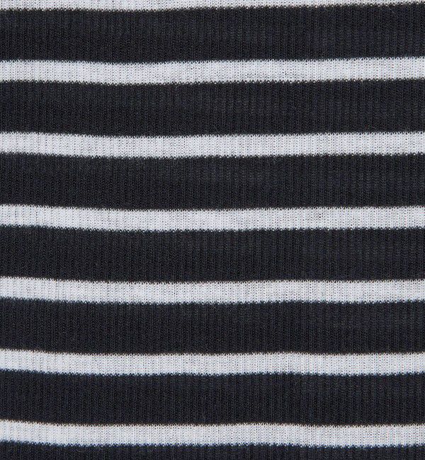 EMMEL REFINES「＜EMMEL REFINES＞EM テレコ ボートネック ロングスリーブ カットソー」|Tシャツ・カットソー|