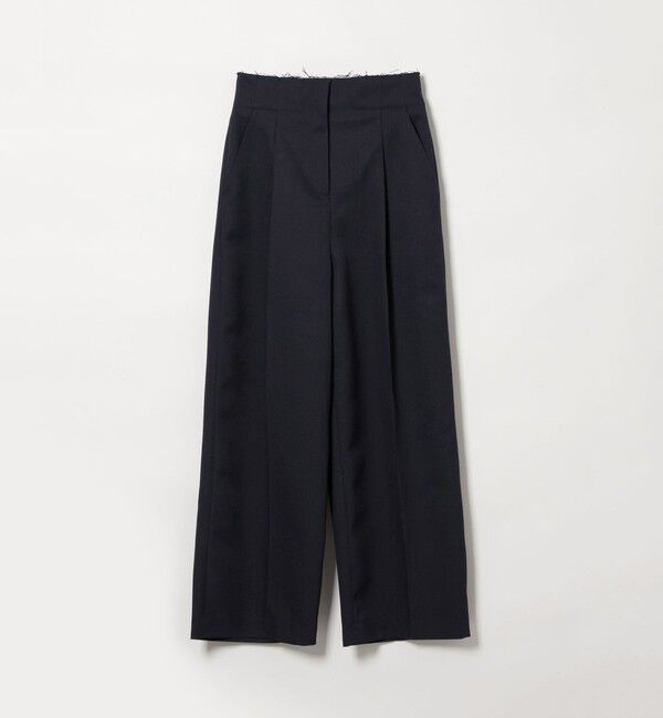 EMMEL REFINES「＜EMMEL REFINES＞EM センタープレス ウエストタチキリ パンツ」|チノ|