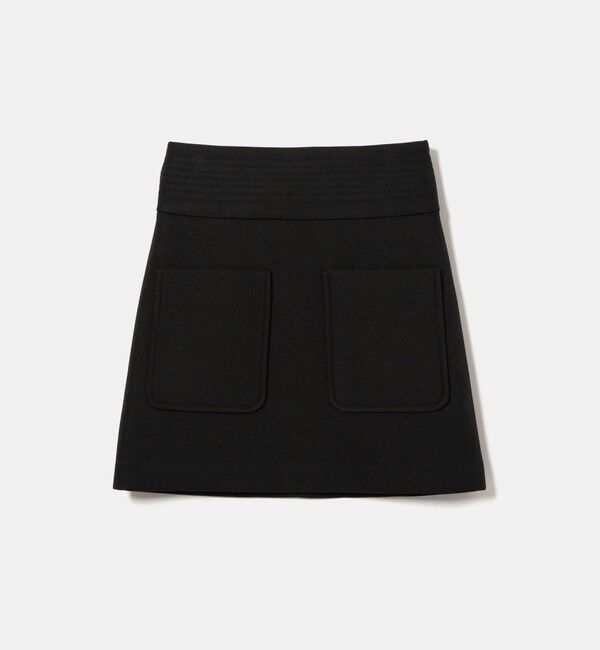 EMMEL REFINES「＜EMMEL REFINES＞EM ボンディング ミニスカート」|スカート|