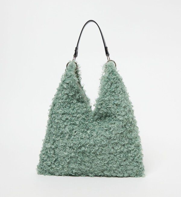 EMMEL REFINES「＜EMMEL REFINES＞EM カーリー フェイクファー １ショルダー トートバッグ」|トートバッグ|