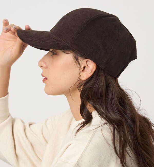 UNITED ARROWS green label relaxing「コーデュロイ キャップ / 帽子 UVカット」|キャップ・キャスケット|