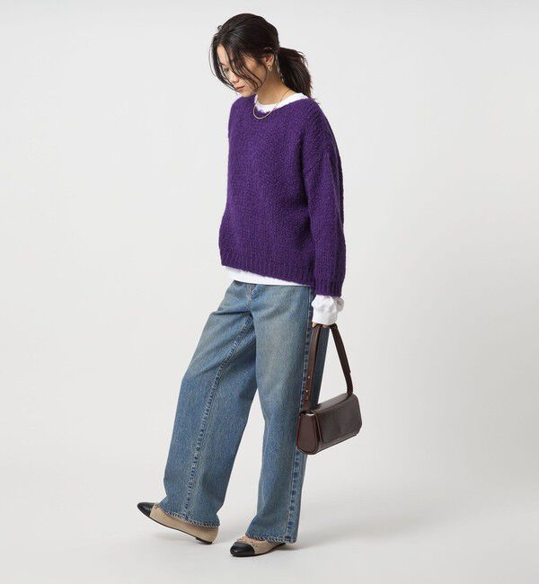 UNITED ARROWS green label relaxing「【別注】＜TRICOTS JEAN MARC＞SESAMY ニット プルオーバー」|ニット・セーター|