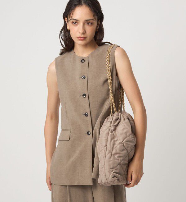 UNITED ARROWS green label relaxing「キルトチェーン ショルダーバッグ」|ショルダー・メッセンジャー|