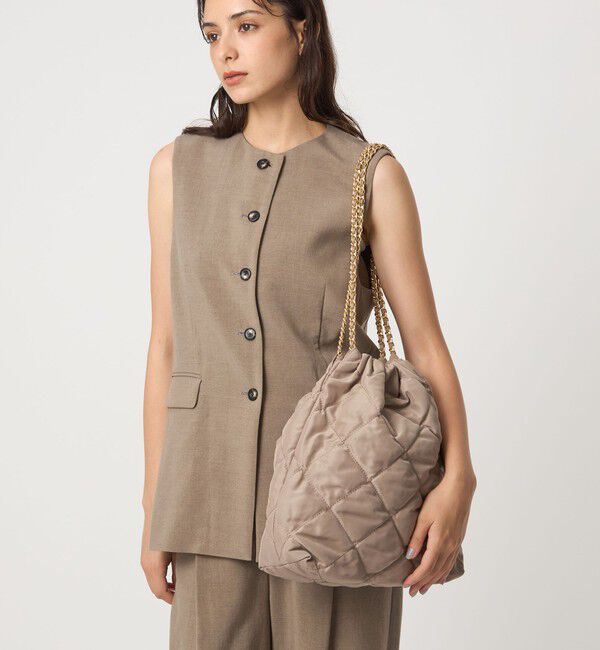 UNITED ARROWS green label relaxing「キルトチェーン ショルダーバッグ」|ショルダー・メッセンジャー|