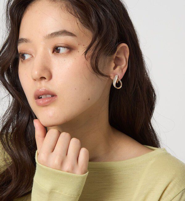 UNITED ARROWS green label relaxing「シズクライン イヤリング」|イヤリング|