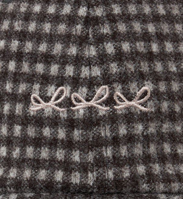 UNITED ARROWS green label relaxing「ギンガム リボン キャップ / キッズ  」|キャップ・キャスケット|