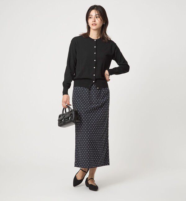 UNITED ARROWS green label relaxing「＜1_OF MINE＞クルーネック ニット カーディガン マシンウォッシャブル」|カーディガン|