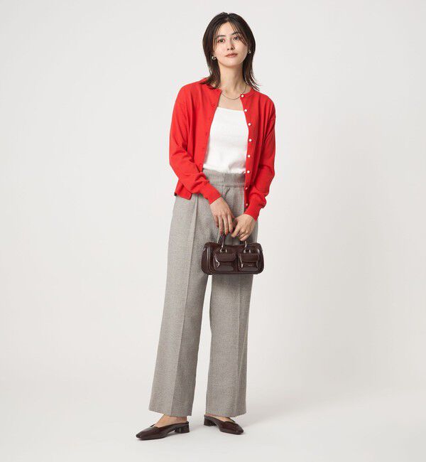 UNITED ARROWS green label relaxing「＜1_OF MINE＞クルーネック ニット カーディガン マシンウォッシャブル」|カーディガン|