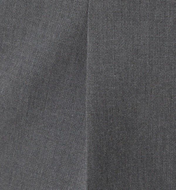 UNITED ARROWS green label relaxing「［size SHORT/TALLあり］ダブルクロス ワイド パンツ ウォッシャブル ストレッチ」|スラックス|