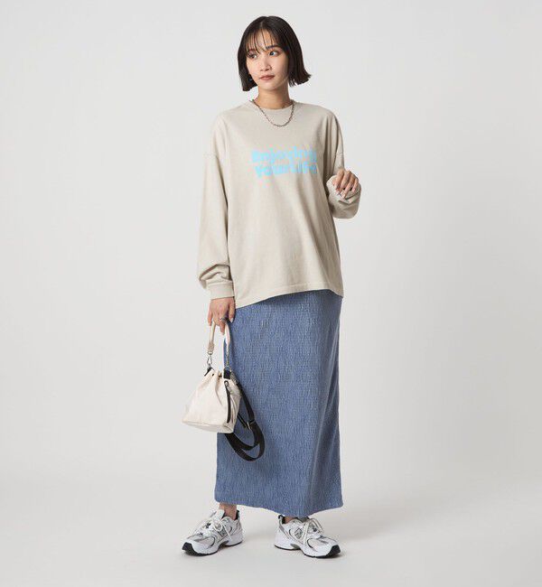 UNITED ARROWS green label relaxing「【別注】＜OAFISH＞プリント ロングスリーブ Tシャツ」|Tシャツ・カットソー|