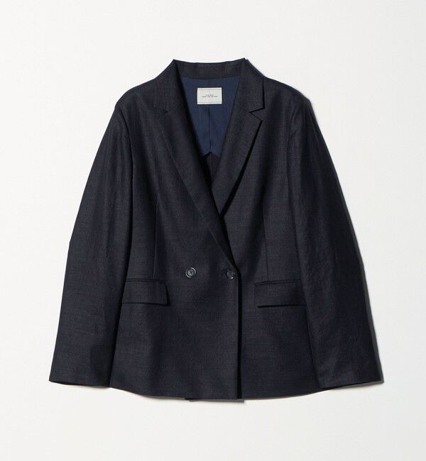 UNITED ARROWS green label relaxing「ライト エアリー ダブル ジャケット」|テーラードジャケット|