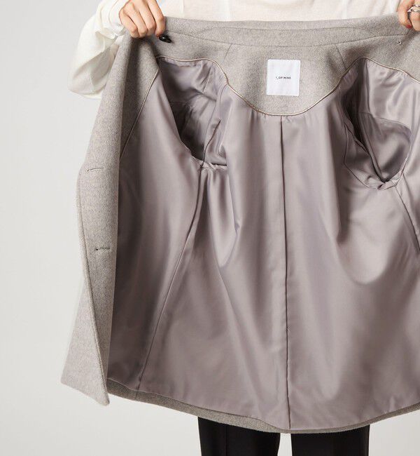 UNITED ARROWS green label relaxing「［size SHORTあり］＜1_OF MINE＞W ピーコート」|ピーコート|