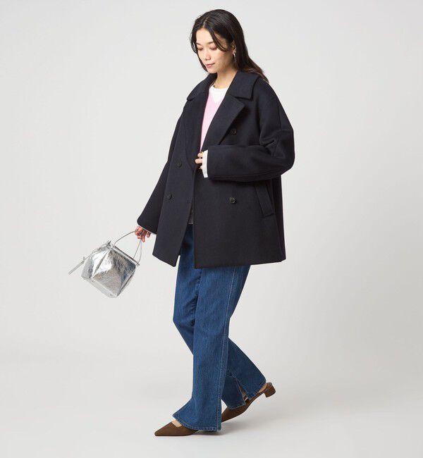 UNITED ARROWS green label relaxing「［size SHORTあり］＜1_OF MINE＞W ピーコート」|ピーコート|