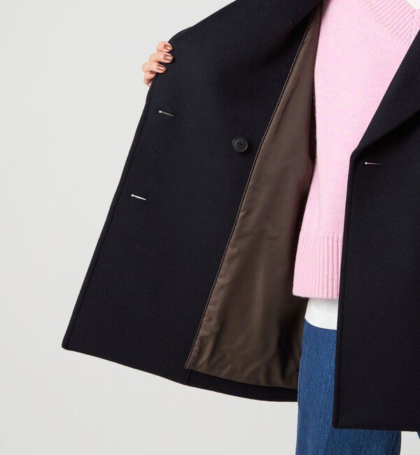 UNITED ARROWS green label relaxing「［size SHORTあり］＜1_OF MINE＞W ピーコート」|ピーコート|