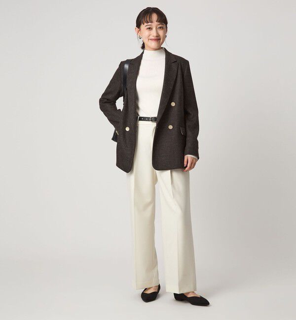 UNITED ARROWS green label relaxing「［size SHORTあり］スラブ ダブル ジャケット」|テーラードジャケット|