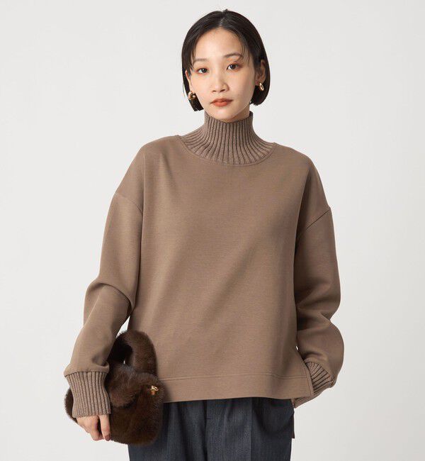 UNITED ARROWS green label relaxing「ダンボール リブ タートル プルオーバー」|Tシャツ・カットソー|MOCA