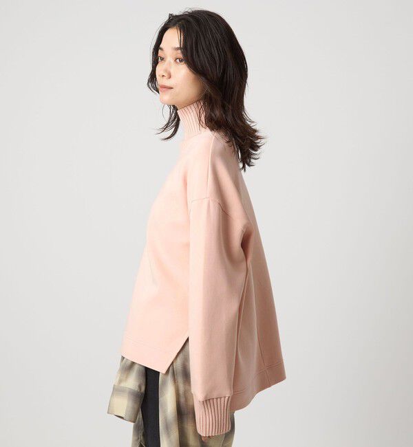 UNITED ARROWS green label relaxing「ダンボール リブ タートル プルオーバー」|Tシャツ・カットソー|