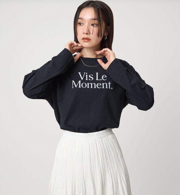 UNITED ARROWS green label relaxing「【WEB限定】＜at ease＞グラフィック ロングスリーブ Tシャツ」|Tシャツ・カットソー|