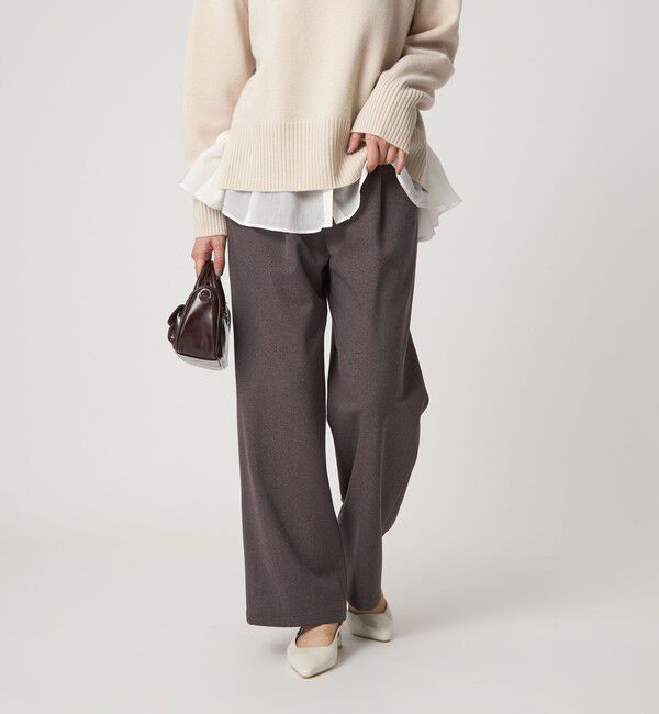 UNITED ARROWS green label relaxing「［size SHORT/TALLあり］オルマイ ウラキモウ ワイド パンツ」|その他|