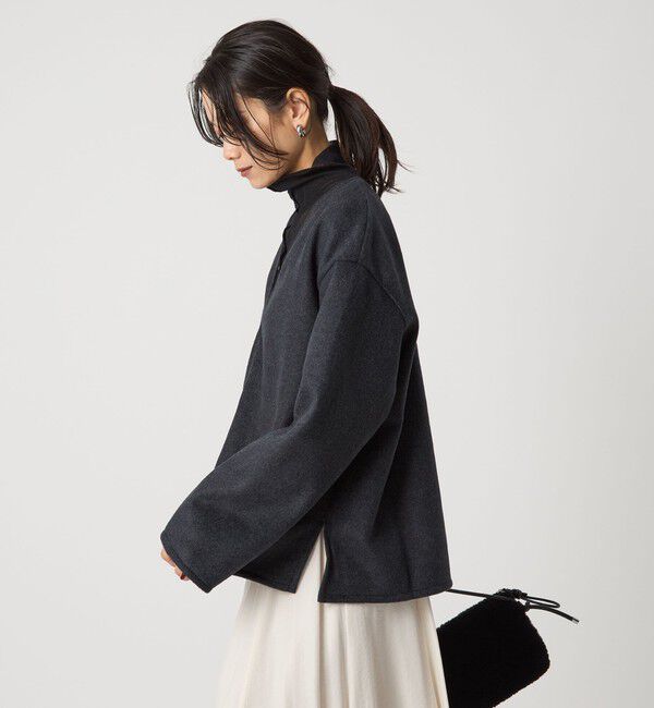 UNITED ARROWS green label relaxing「シャギー Vネック プルオーバー」|Tシャツ・カットソー|