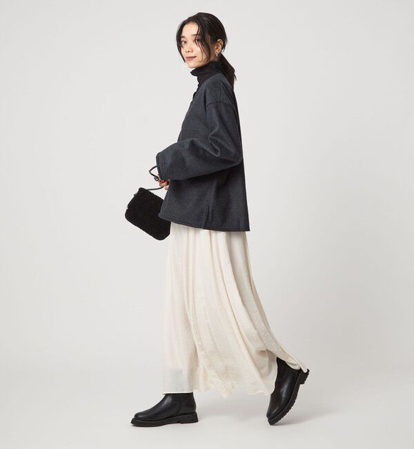 UNITED ARROWS green label relaxing「シャギー Vネック プルオーバー」|Tシャツ・カットソー|