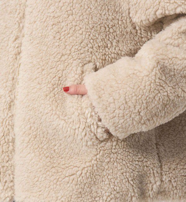 UNITED ARROWS green label relaxing「ボア スタンドカラー ブルゾン」|ブルゾン・スタジャン|