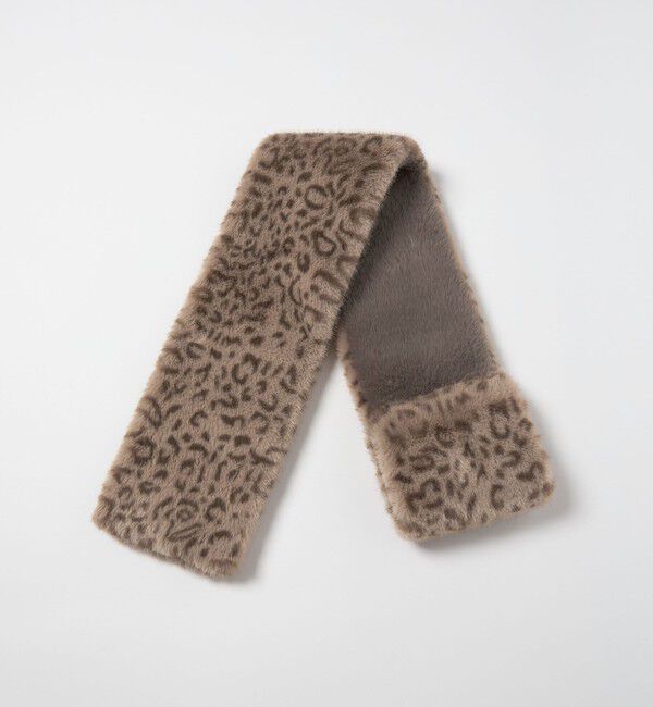 UNITED ARROWS green label relaxing「フェイクファー リバーシブル マフラー」|ストール|