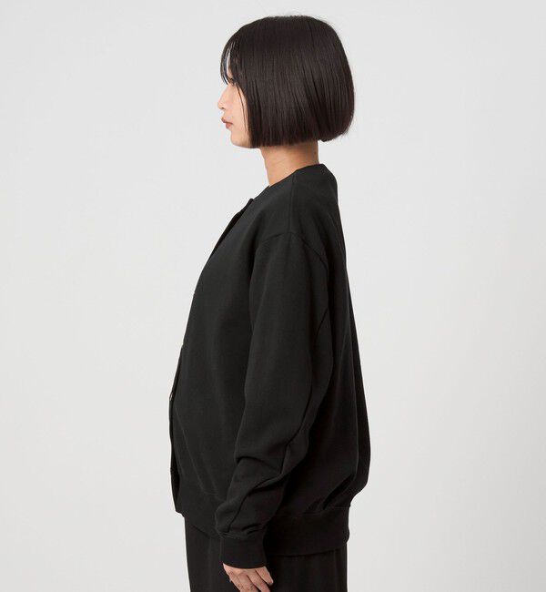 UNITED ARROWS green label relaxing「メタル調 ドットボタン カーディガン」|カーディガン|