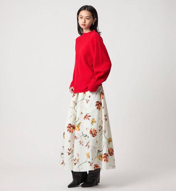 EMMEL REFINES「＜EMMEL REFINES＞EM リブ ボトルネック ニットプルオーバー」|ニット・セーター|