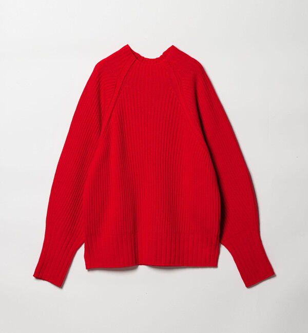 EMMEL REFINES「＜EMMEL REFINES＞EM リブ ボトルネック ニットプルオーバー」|ニット・セーター|